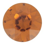 6mm round Aurora A1088 Cabochon - Topaz x1