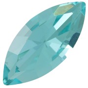 15x7mm Aurora A4200 navette cabochon - Aquamarine x1