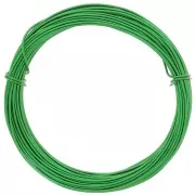 1mm Anodised aluminium wire - Green x10m