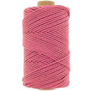 2mm Cotton macramé cord spool - Antique Pink x100m