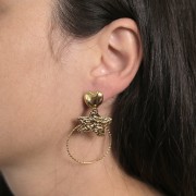 12mm EarStuds - Fine Gold-plated x2