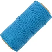 1.4mm Linhasita wax thread for micro macrame - Dark Turquoise (707) x167m
