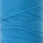 1.4mm Linhasita wax thread for micro macrame - Dark Turquoise (707) x167m