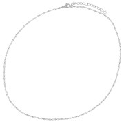 2mm Stainless steel 304L Fancy mesh choker x46cm