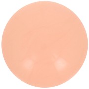 14mm Round opaque acrylic cabochon - Peach x1