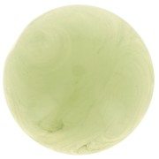 14 mm round cabochon in translucent resin - Marbled Lichen x1