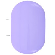 27x17mm 2-hole rounded rectangle bead in Opaque Resin - Lavender x1
