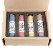 Set of 4 soft pastels - Plant colors x1