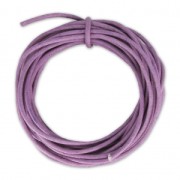 Light Amethyst - Cotton waxed cord 2mm Light Amethyst x5m Cotton waxed cord 2mm Light Amethyst x5m