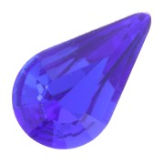 10x6mm PureCrystal 4328 Cabochon - Majestic Blue x1