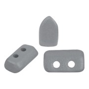 2x5mm Glass beads Piros® by Puca® - Vogue Grey Medium Mat x10g