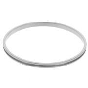 4x62mm Stainless steel 304 Grommet for Delica 11/0 weaving - 1 row 1.5mm x1