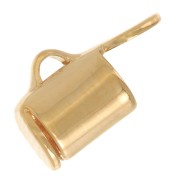 5mm Weaving tip for Seed beads & Delica Miyuki - Gold-plated 3 microns x1