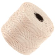 0.5mm S-LON Bead Cord - Natural x70m
