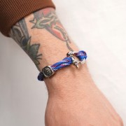 4mm Paracord - flat parachute cord - Neon Orange - Burgundy - Yellow x1m