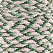 4mm Paracord - flat parachute cord - Pink - Green x1m