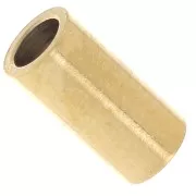 304 Gold stainless steel Finishing tube end caps for 2mm cord x4