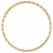 3 microns gold plated