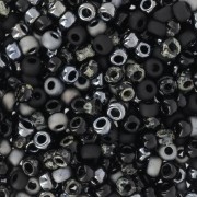 Seed beads mix Miyuki 8/0 - Mysterious Darkness x8g