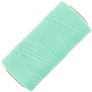 Linhasita waxed thread spool for micro macramé 0.35 mm Menthe Glacée (1436) x448m