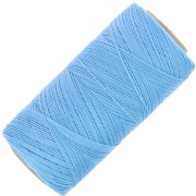 Linhasita waxed thread spool for micro macramé 0.35 mm - Mayan blue (1443) x448m