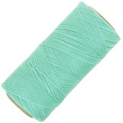 Linhasita waxed thread spool for micro macramé 0.5mm - Ice Mint (1436) x335m