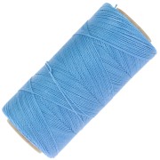 Linhasita waxed thread spool for micro macramé 0.50 mm - Mayan blue(1443) x335m