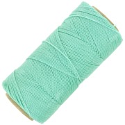 Linhasita waxed thread spool for micro macramé 1 mm - Menthe Glacée (1436) x168m