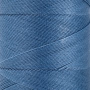 Linhasita waxed thread spool for micro macramé 0.35 mm - Denim Blue (119) x448m