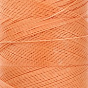 Linhasita waxed thread spool for micro macramé 0.35 mm - Light orange (216) x448m