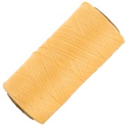 Linhasita waxed thread spool for micro macramé 0.35 mm - Peach (219) x448m
