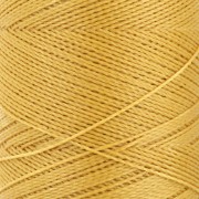 Linhasita waxed thread spool for micro macramé 0.5 mm - Mustard (1466) x335m