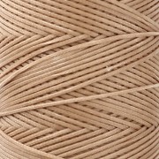Linhasita metallic waxed spool for macramé 1.4 mm - Cinnamon (PALHA) x130m