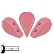 5x8mm Glass beads Amos® by Puca®m - Vogue Indian Rose Mat x10g