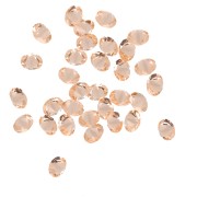 Resin-bonded loose crystal stones - Joblot Swarovski - 1 to 6 mm - Light Peach x10g