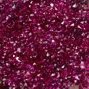 Resin-bonded loose crystal stones - Joblot Swarovski - 1 to 6 mm - Fuchsia x10g