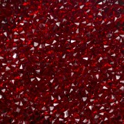 Resin-bonded loose crystal stones - Joblot Swarovski - 1 to 6 mm - Siam x10g