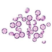 Resin-bonded loose crystal stones - Joblot Swarovski - 1 to 6 mm - Amethyst x10g