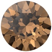 Cabochon PureCrystal 1088 6 mm - Reinvented Light Smoked Topaz x1