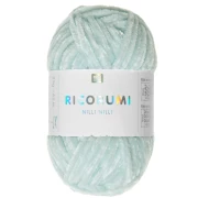 Glacier Blue - Ricorumi chenille wool Nilli Nilli by Rico Design Amigurumi - Ice blue 015 x25g Ricorumi chenille wool Nilli Nilli by Rico Design Amigurumi - Ice blue 015 x25g