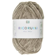 Beige - Ricorumi chenille wool Nilli Nilli by Rico Design Amigurumi - Beige 022 x25g Ricorumi chenille wool Nilli Nilli by Rico Design Amigurumi - Beige 022 x25g