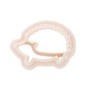 Mini hedgehog cookie cutter 14x21 mm in biodegradable polymer - Beige x1