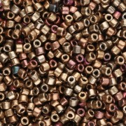 Rocailles Matubo 11/0 2.10 mm - Gold Copper Iris Metallic Mat x10g