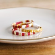 Miyuki Half Tila Beads 5x2.3x1.9mm HTL-55111 - Black Valentinite Full Mat x10g