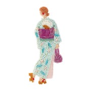 Miyuki Brooch-Making Kit - Omatsuri x1
