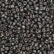 Rocaille Miyuki 11/0 55090 - Black Picasso x8g