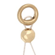 5 mm smooth protection rings for 0.7 mm wire - 316L stainless steel x4