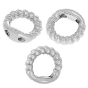 5 mm twisted protection rings for 0.7 mm wire - 316L stainless steel x4