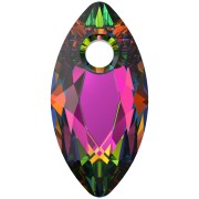 Pendant PureCrystal Marquise Cut 6437 9x4.5 mm - Crystal Vitrail Medium x1