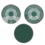 5 mm Swarovski crystal glue-on rhinestones - Crystal Pine Green Ignite x36
